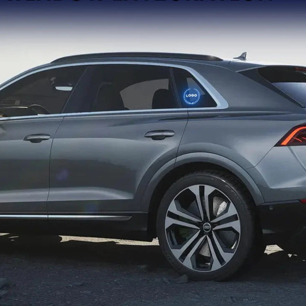 Dobíjecí LED logo auta - neonový světelný efekt