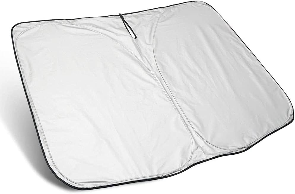 Skládací sluneční clona do auta s logem